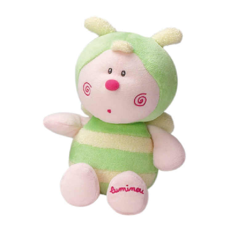  luminou peluche luminescente papillon vert 15 cm 